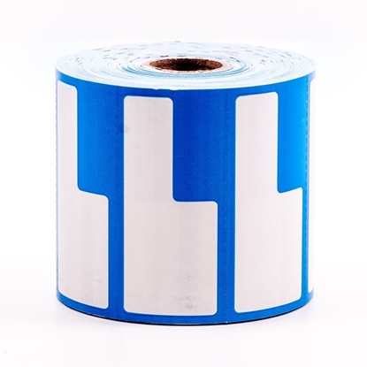 Label Printing Roll - Blue