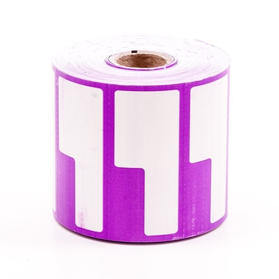 Label Printing Roll - Purple