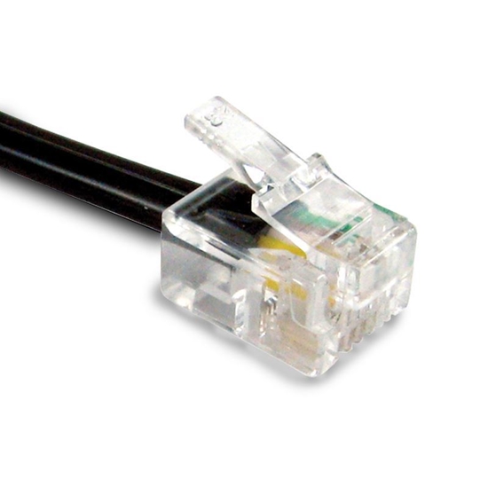 RJ11 Male BT Broadband Cable ADSL Modem Router Lead - 5m